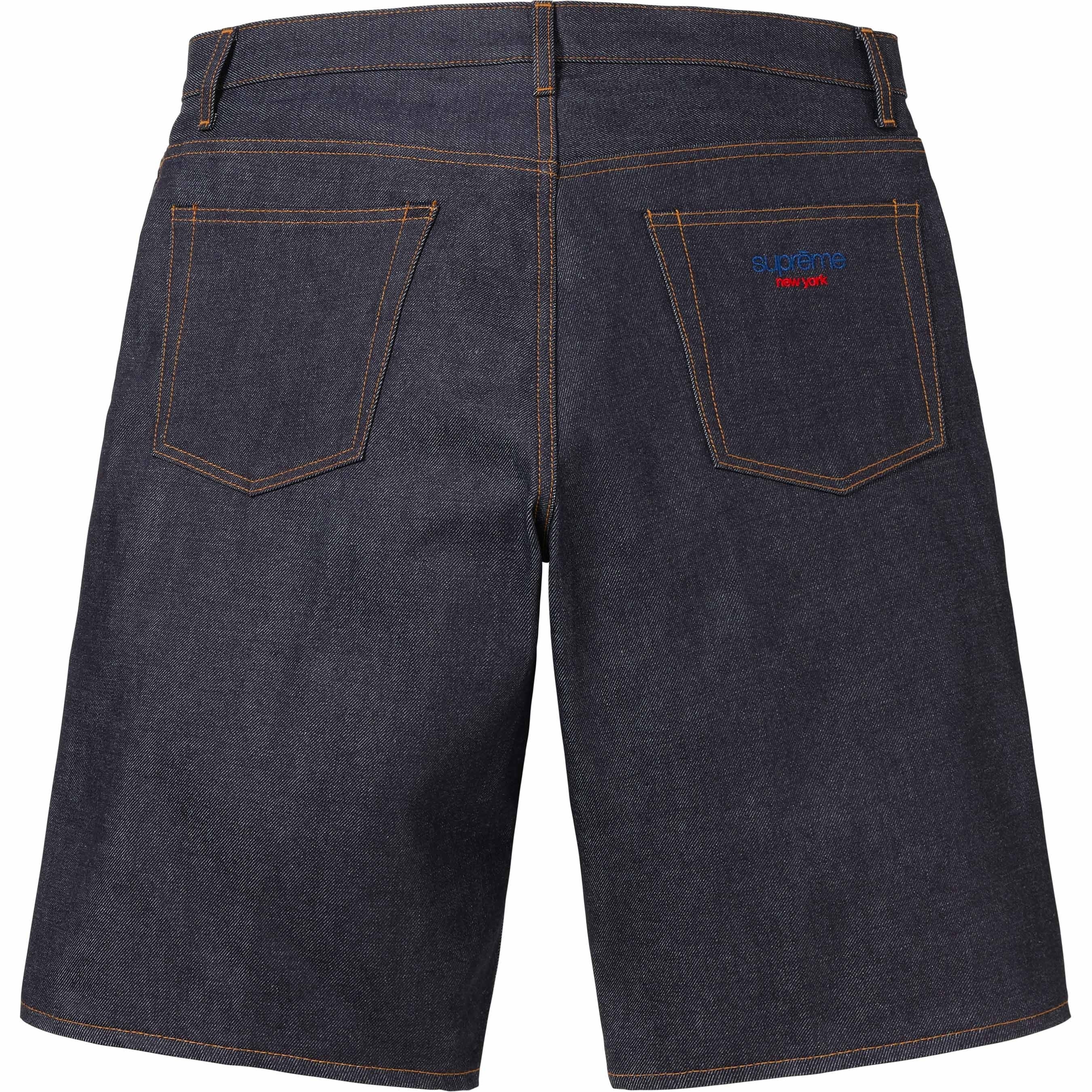 Rigid Baggy Selvedge Denim Short view 4